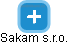 Sakam s.r.o. - obrázek vizuálního zobrazení vztahů obchodního rejstříku