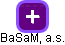 BaSaM, a.s. - obrázek vizuálního zobrazení vztahů obchodního rejstříku