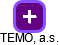 TEMO, a.s. - obrázek vizuálního zobrazení vztahů obchodního rejstříku