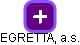 EGRETTA, a.s. - obrázek vizuálního zobrazení vztahů obchodního rejstříku
