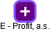 E - Profit, a.s. - obrázek vizuálního zobrazení vztahů obchodního rejstříku