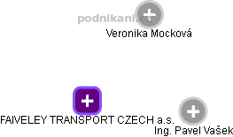 FAIVELEY TRANSPORT CZECH a.s. - obrázek vizuálního zobrazení vztahů obchodního rejstříku