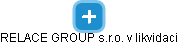 RELACE GROUP s.r.o. v likvidaci - obrázek vizuálního zobrazení vztahů obchodního rejstříku