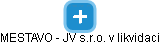 MESTAVO - JV s.r.o. v likvidaci - obrázek vizuálního zobrazení vztahů obchodního rejstříku