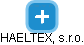 HAELTEX, s.r.o. - obrázek vizuálního zobrazení vztahů obchodního rejstříku