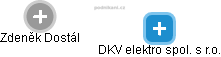 DKV elektro spol. s r.o. - obrázek vizuálního zobrazení vztahů obchodního rejstříku