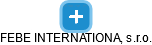 FEBE INTERNATIONAL, s.r.o. - obrázek vizuálního zobrazení vztahů obchodního rejstříku