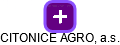 CITONICE AGRO, a.s. - obrázek vizuálního zobrazení vztahů obchodního rejstříku