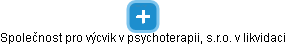 Společnost pro výcvik v psychoterapii, s.r.o. v likvidaci - obrázek vizuálního zobrazení vztahů obchodního rejstříku