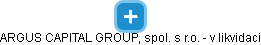 ARGUS CAPITAL GROUP, spol. s r.o. - v likvidaci - obrázek vizuálního zobrazení vztahů obchodního rejstříku