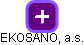 EKOSANO, a.s. - obrázek vizuálního zobrazení vztahů obchodního rejstříku