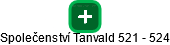 Společenství Tanvald 521 - 524 - obrázek vizuálního zobrazení vztahů obchodního rejstříku