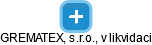 GREMATEX, s.r.o., v likvidaci - obrázek vizuálního zobrazení vztahů obchodního rejstříku