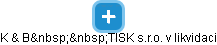 K & B  TISK s.r.o. v likvidaci - obrázek vizuálního zobrazení vztahů obchodního rejstříku