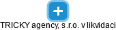 TRICKY agency, s.r.o. v likvidaci - obrázek vizuálního zobrazení vztahů obchodního rejstříku