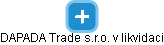 DAPADA Trade s.r.o. v likvidaci - obrázek vizuálního zobrazení vztahů obchodního rejstříku