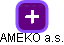 AMEKO a.s. - obrázek vizuálního zobrazení vztahů obchodního rejstříku