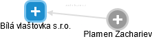 Bílá vlaštovka s.r.o. - obrázek vizuálního zobrazení vztahů obchodního rejstříku