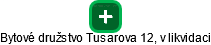 Bytové družstvo Tusarova 12, v likvidaci - obrázek vizuálního zobrazení vztahů obchodního rejstříku