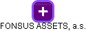 FONSUS ASSETS, a.s. - obrázek vizuálního zobrazení vztahů obchodního rejstříku