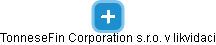 TonneseFin Corporation s.r.o. v likvidaci - obrázek vizuálního zobrazení vztahů obchodního rejstříku