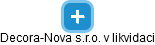 Decora-Nova s.r.o. v likvidaci - obrázek vizuálního zobrazení vztahů obchodního rejstříku
