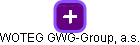 WOTEG GWG-Group, a.s. - obrázek vizuálního zobrazení vztahů obchodního rejstříku