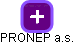 PRONEP a.s. - obrázek vizuálního zobrazení vztahů obchodního rejstříku