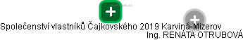 Společenství vlastníků Čajkovského 2019 Karviná-Mizerov - obrázek vizuálního zobrazení vztahů obchodního rejstříku