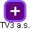 TV3 a.s. - obrázek vizuálního zobrazení vztahů obchodního rejstříku