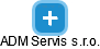 ADM Servis s.r.o. - obrázek vizuálního zobrazení vztahů obchodního rejstříku