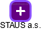 STAUS a.s. - obrázek vizuálního zobrazení vztahů obchodního rejstříku