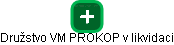 Družstvo VM PROKOP v likvidaci - obrázek vizuálního zobrazení vztahů obchodního rejstříku