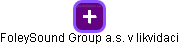 FoleySound Group a.s. v likvidaci - obrázek vizuálního zobrazení vztahů obchodního rejstříku