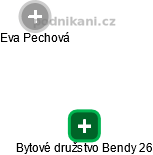 Bytové družstvo Bendy 26 - obrázek vizuálního zobrazení vztahů obchodního rejstříku