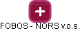 FOBOS - NORS v.o.s. - obrázek vizuálního zobrazení vztahů obchodního rejstříku