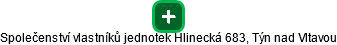 Společenství vlastníků jednotek Hlinecká 683, Týn nad Vltavou - obrázek vizuálního zobrazení vztahů obchodního rejstříku