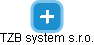 TZB system s.r.o. - obrázek vizuálního zobrazení vztahů obchodního rejstříku