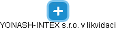 YONASH-INTEX s.r.o. v likvidaci - obrázek vizuálního zobrazení vztahů obchodního rejstříku