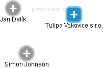 Tulipa Vokovice s.r.o. - obrázek vizuálního zobrazení vztahů obchodního rejstříku