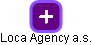 Loca Agency a.s. - obrázek vizuálního zobrazení vztahů obchodního rejstříku