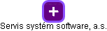 Servis systém software, a.s. - obrázek vizuálního zobrazení vztahů obchodního rejstříku