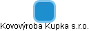 Kovovýroba Kupka s.r.o. - obrázek vizuálního zobrazení vztahů obchodního rejstříku