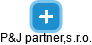P&J partner,s.r.o. - obrázek vizuálního zobrazení vztahů obchodního rejstříku