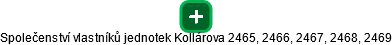 Společenství vlastníků jednotek Kollárova 2465, 2466, 2467, 2468, 2469 - obrázek vizuálního zobrazení vztahů obchodního rejstříku