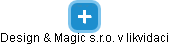 Design & Magic s.r.o. v likvidaci - obrázek vizuálního zobrazení vztahů obchodního rejstříku
