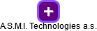 A.S.M.I. Technologies a.s. - obrázek vizuálního zobrazení vztahů obchodního rejstříku