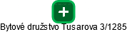 Bytové družstvo Tusarova 3/1285 - obrázek vizuálního zobrazení vztahů obchodního rejstříku