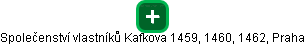 Společenství vlastníků Kafkova 1459, 1460, 1462, Praha - obrázek vizuálního zobrazení vztahů obchodního rejstříku
