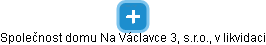 Společnost domu Na Václavce 3, s.r.o., v likvidaci - obrázek vizuálního zobrazení vztahů obchodního rejstříku
